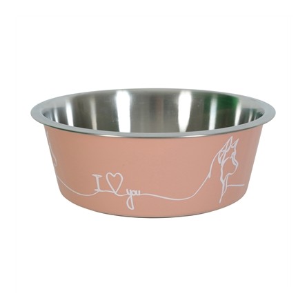 Zolux Love Voerbak Hond Roze