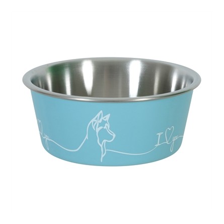 Zolux Love Voerbak Hond Blauw