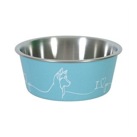 Zolux Love Voerbak Hond Blauw