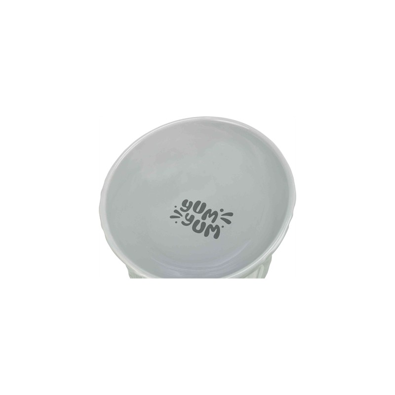 Trixie Verhoogde Voerbak / Waterbak Keramiek Grijs