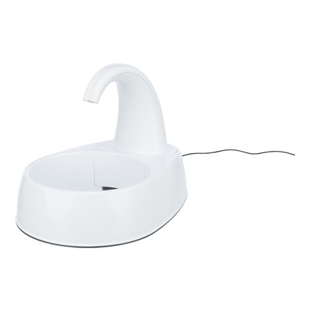 Trixie Drinkfontein Curved Stream Kunststof Wit