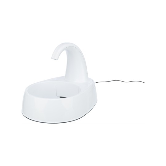 Trixie Drinkfontein Curved Stream Kunststof Wit