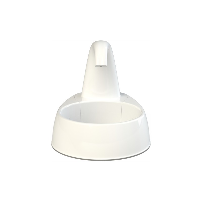 Trixie Drinkfontein Curved Stream Kunststof Wit