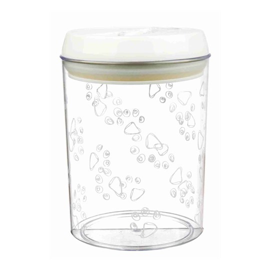 Trixie Voorraadpot Kunststof Transparant / Wit