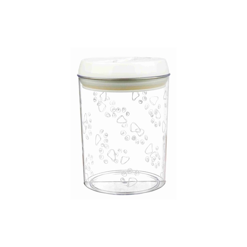 Trixie Voorraadpot Kunststof Transparant / Wit