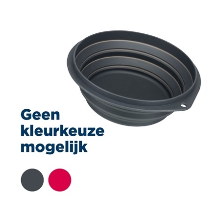 Trixie Voerbak / Drinkbak Reis Siliconen Assorti