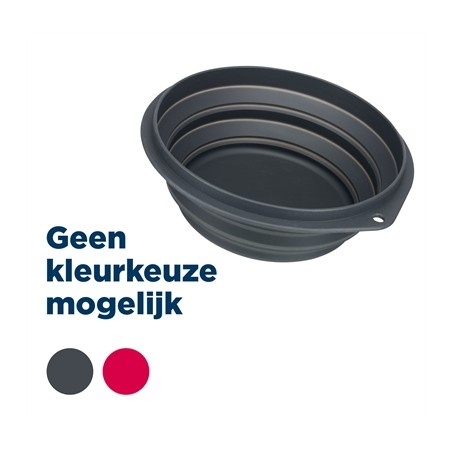 Trixie Voerbak / Drinkbak Reis Siliconen Assorti