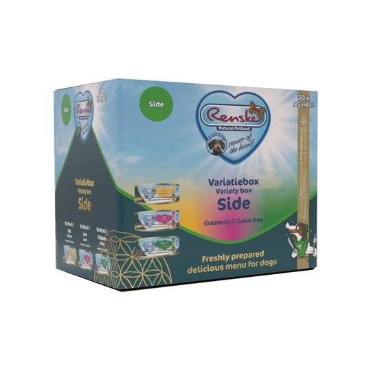 Renske Variatiebox Side Kip / Lam / Kalkoen Graanvrij