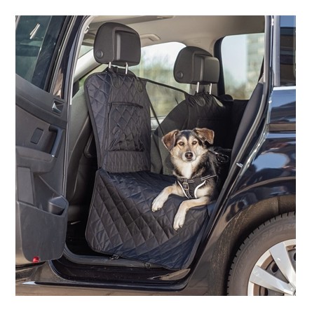 Trixie Autobeschermdeken Achterbank Zwart