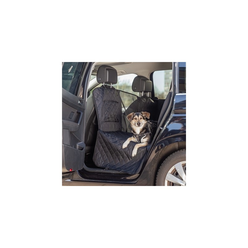 Trixie Autobeschermdeken Achterbank Zwart