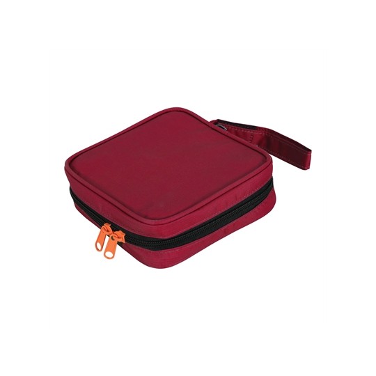 Zolux Bvk 2In1 Opvouwbare Voerbak En Drinkbak Rood