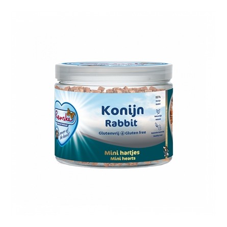 Renske Gezonde Beloning Mini Hartjes Konijn