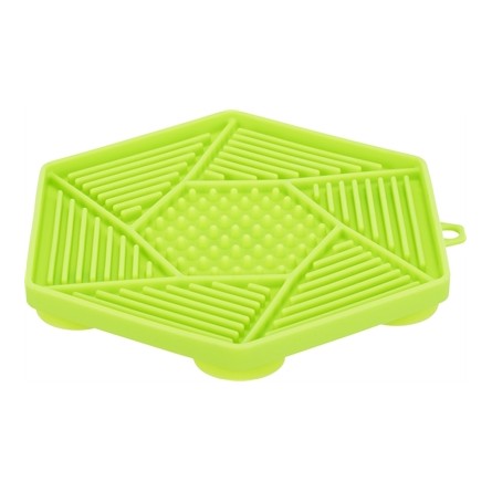 Trixie Lick'n'snack Mat Met Zuignappen Siliconen Groen