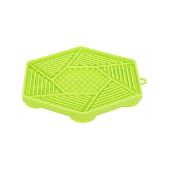 Trixie Lick'n'snack Mat Met Zuignappen Siliconen Groen