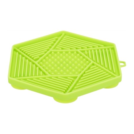 Trixie Lick'n'snack Mat Met Zuignappen Siliconen Groen