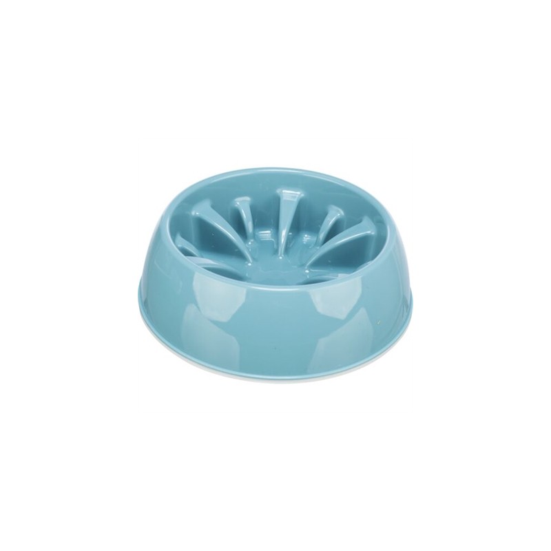 Trixie Voerbak Slowfeeding Kunststof / Tpr Assorti