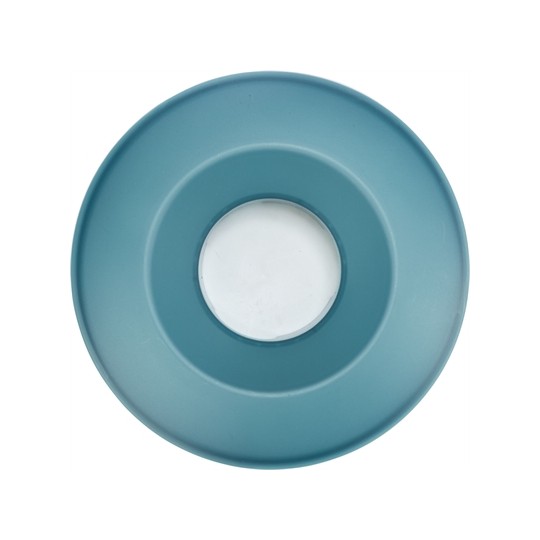 Trixie Slowfeeding Rocking Bowl Kunststof / Tpr Grijs / Blauw