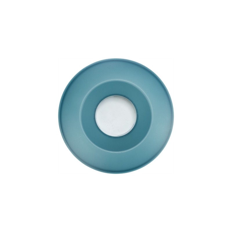 Trixie Slowfeeding Rocking Bowl Kunststof / Tpr Grijs / Blauw