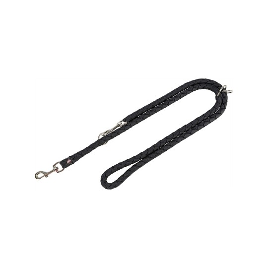 Trixie Hondenriem Cavo Verstelbaar Zwart