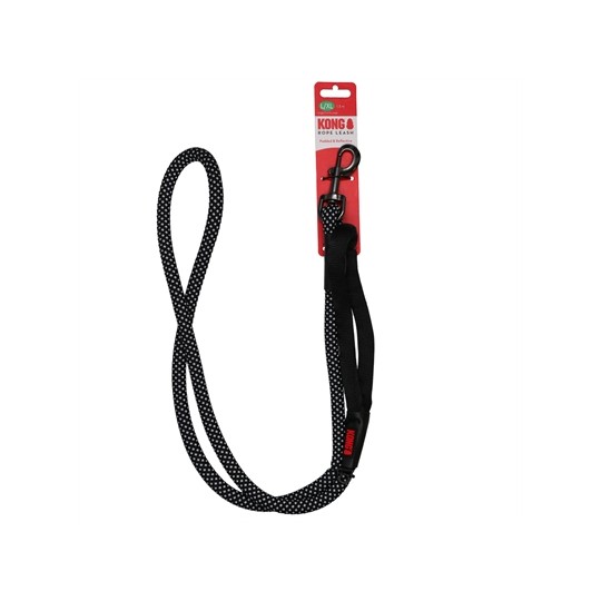 Kong Hondenriem Retriever Touw Zwart