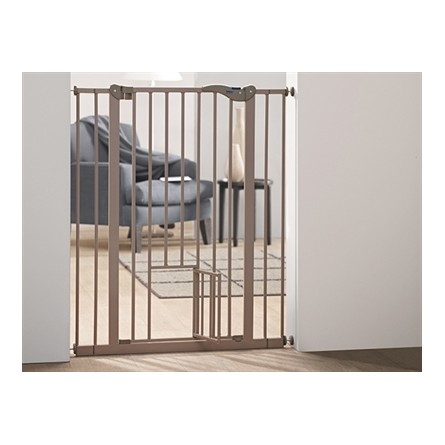 Savic Dog Barrier Afsluithek Met Kleine Deur Grijs