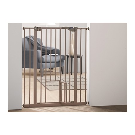 Savic Dog Barrier Afsluithek Met Kleine Deur Grijs