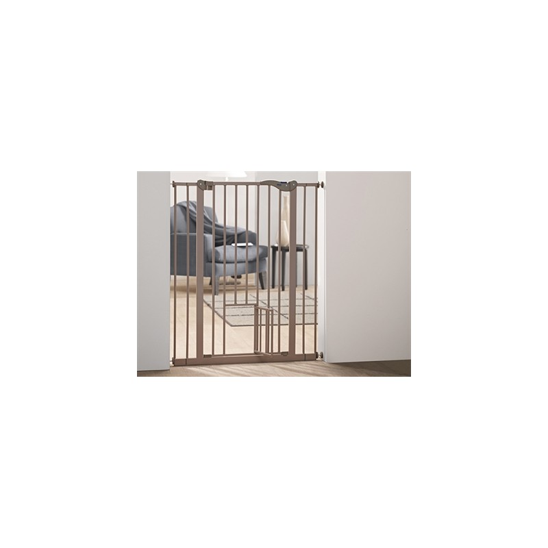 Savic Dog Barrier Afsluithek Met Kleine Deur Grijs