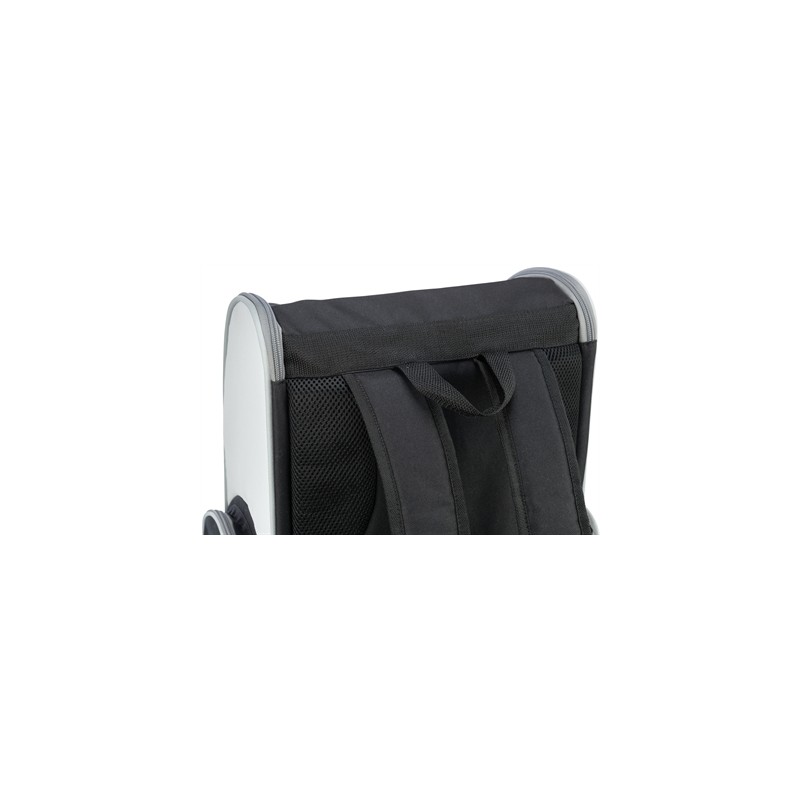 Trixie Hondentas Rugtas Chloe Lichtgrijs / Zwart