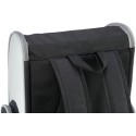 Trixie Hondentas Rugtas Chloe Lichtgrijs / Zwart