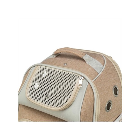 Trixie Hondentas Rugtas Willow Beige / Bruin