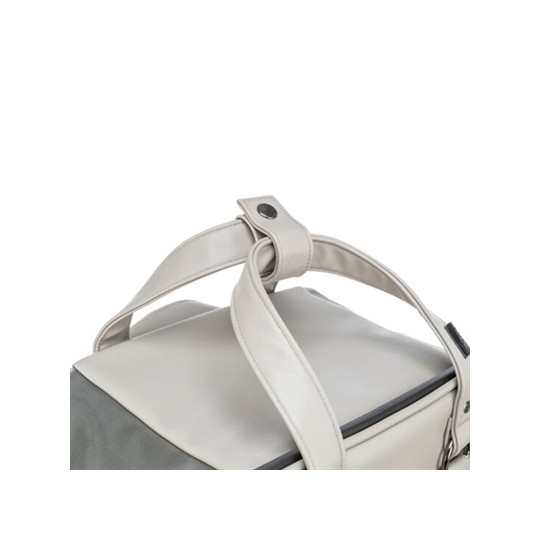 Trixie Hondentas Rugtas Citystyle Kunstleer Lichtgrijs
