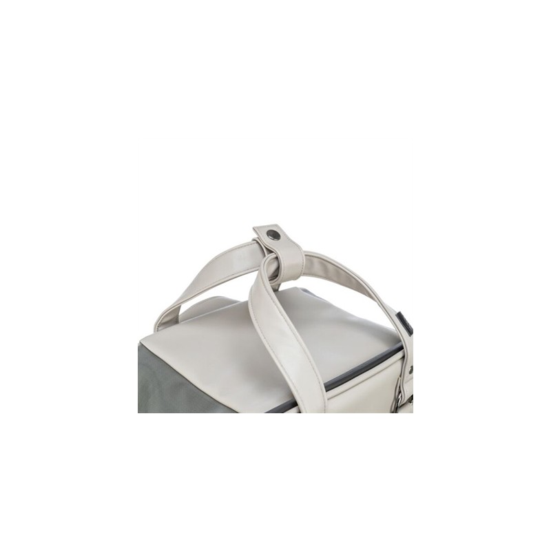 Trixie Hondentas Rugtas Citystyle Kunstleer Lichtgrijs