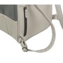 Trixie Hondentas Rugtas Citystyle Kunstleer Lichtgrijs
