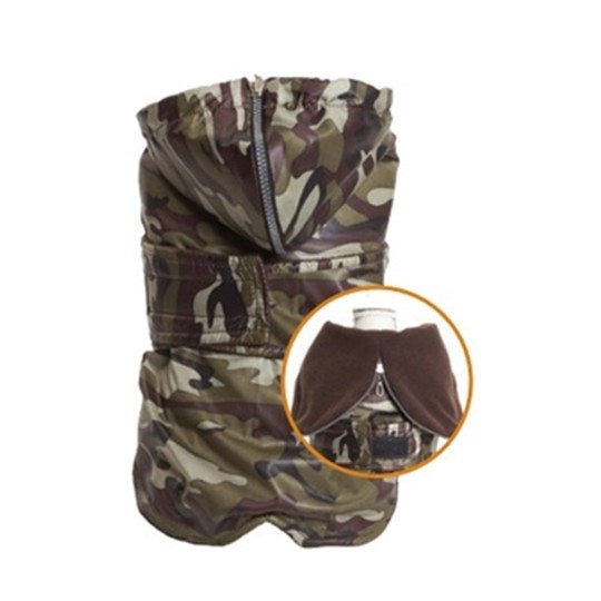 Croci Hondenjas Teckel Military Camouflage Bruin