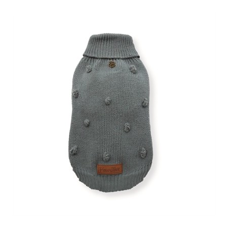 Croci Hondentrui Homy Ponpon Grijs