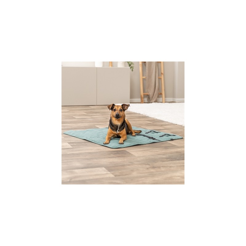 Trixie Hondendeken Reisdeken Citystyle Vierkant Saliegroen