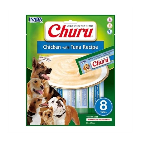 Inaba Dog Churu Chicken With Tuna Recipe