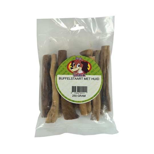 Petsnack Buffelstaart Met Huid