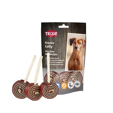 Trixie Premio Lolly Met Eend En Kabeljauw