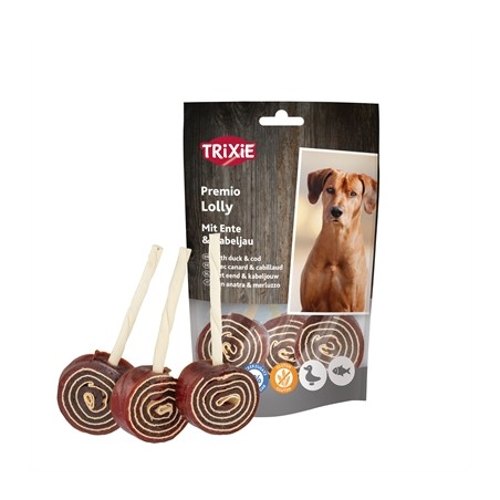 Trixie Premio Lolly Met Eend En Kabeljauw