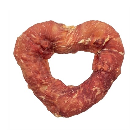 Trixie Denta Fun Heart Met Eendenborst