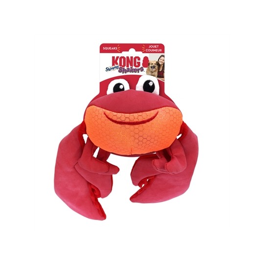 Kong Shimmy Shakers Krab Rood