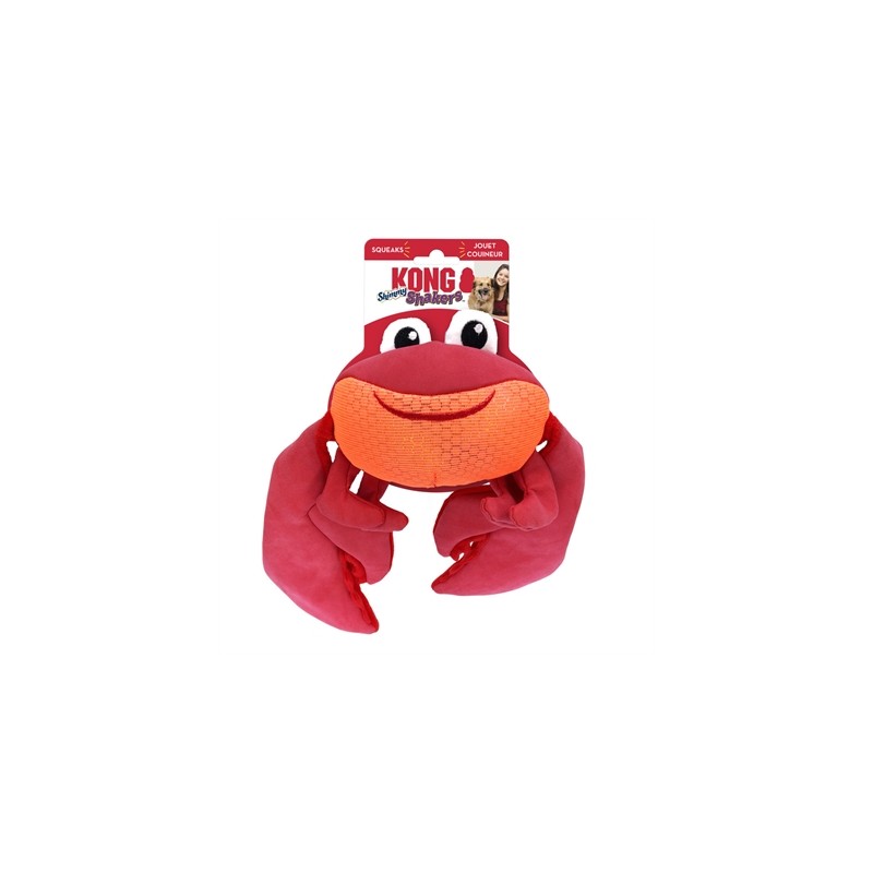 Kong Shimmy Shakers Krab Rood