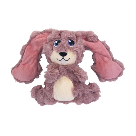 Kong Scrumplez Bunny Pluche Met Piep Roze