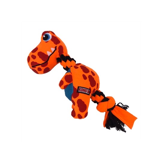 Kong Signature Dynos Fleece Met Piep Assorti