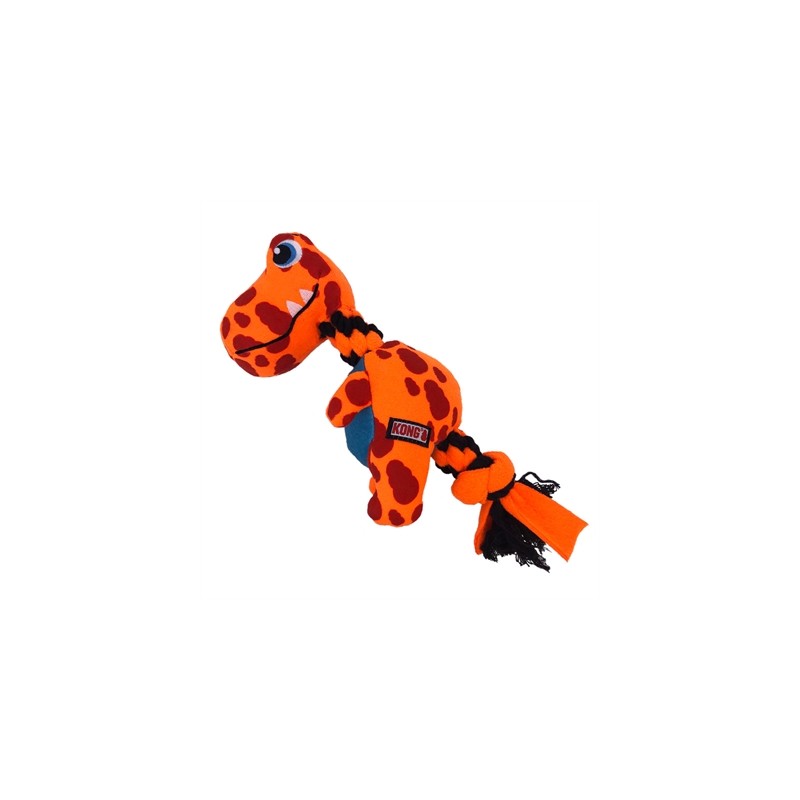 Kong Signature Dynos Fleece Met Piep Assorti