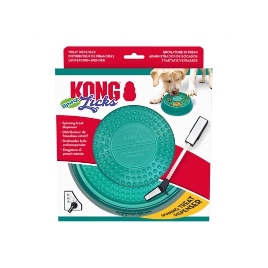 Kong Licks Spinz Teal Groenblauw