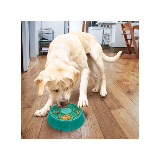 Kong Licks Spinz Teal Groenblauw