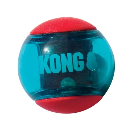 Kong Squeezz Action Bal Rood
