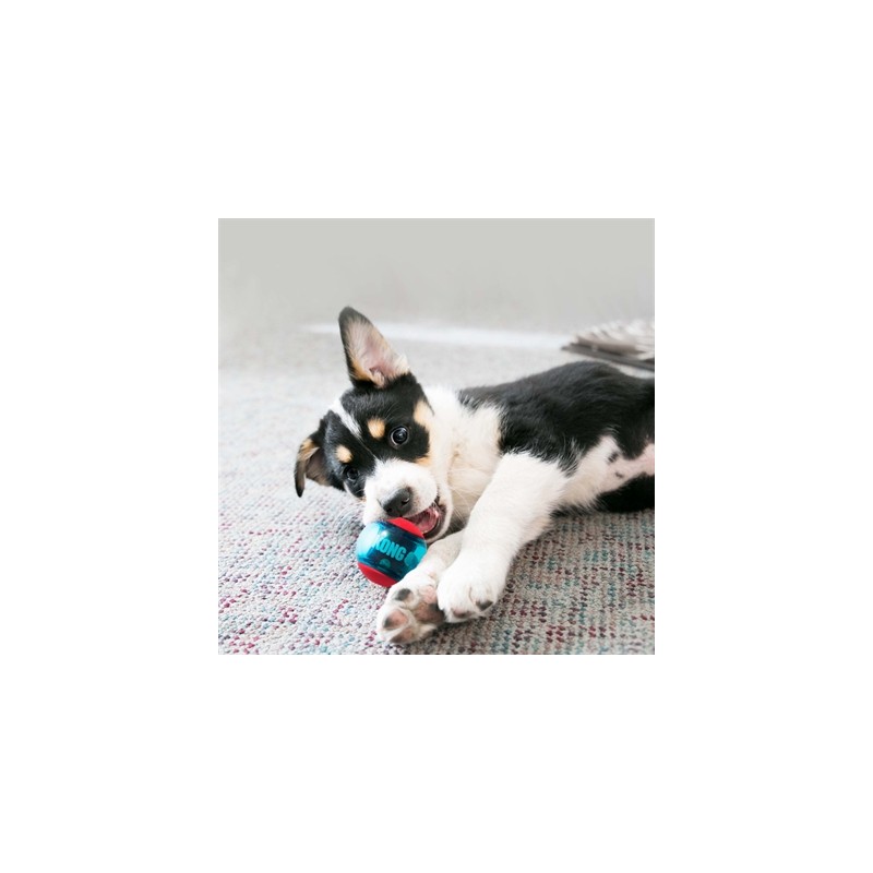 Kong Squeezz Action Bal Rood